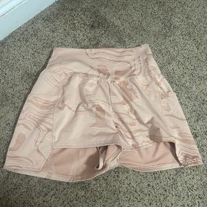 pink gymshark shorts
